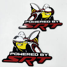 Desarrollado por SRT Scat Pack Bee Dodge Charger Challenger Insignia Insignias de guardabarros Emblema
 4