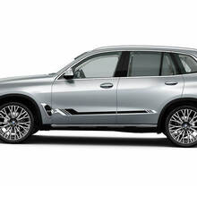 Calcomanía de vinilo con rayas decorativas para puertas laterales de BMW G05
 2