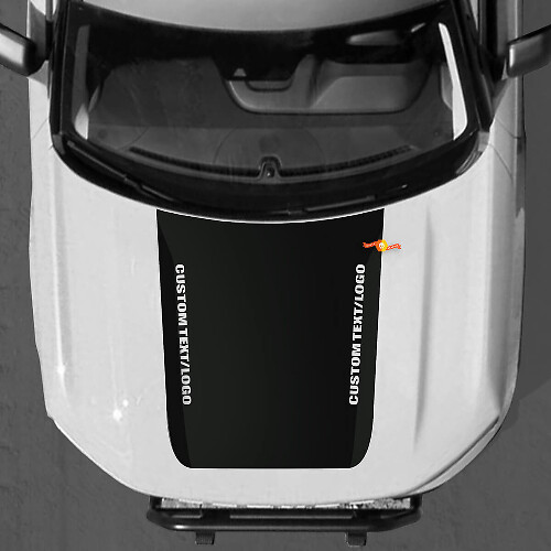 Nuevo Ford Bronco 2021 2022 Kit de calcomanías de vinilo con capó de texto personalizado,
