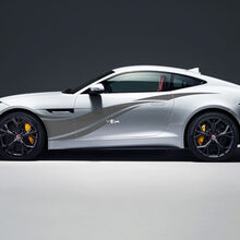 2x Jaguar F-Type R Side Racing Graphics Puertas Side Wave Secal Vinilo Adhesivo
 2