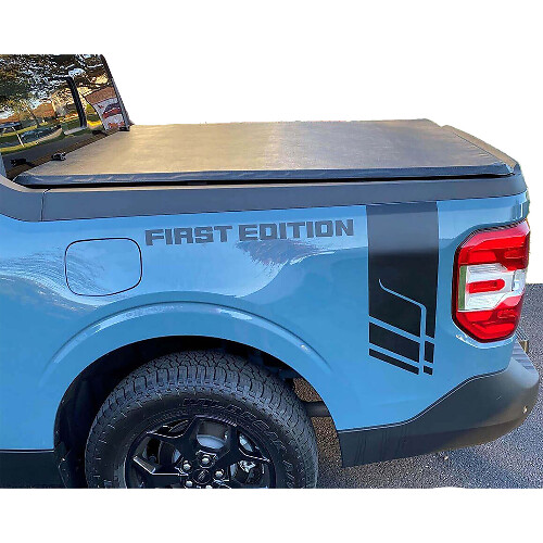 Calcomanías de vinilo laterales estilo trasero Primera Edición para Musclecar Maverick