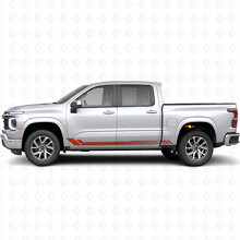 Vinilos de Rayas en Panal para Puertas y Paneles Laterales para Chevrolet Silverado 1500 Nueva Generación 2027_4