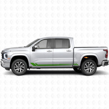 Vinilos de Rayas en Panal para Puertas y Paneles Laterales para Chevrolet Silverado 1500 Nueva Generación 2027_6