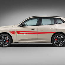 Puertas laterales rayas BMW X3 G01 F25 vinilo calcomanía pegatina
 2