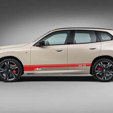 Kit de pegatinas de vinilo decorativas para las franjas laterales de la puerta para BMW X3 G01/F25_2