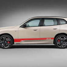 Etiqueta engomada del vinilo del logotipo de las rayas de las puertas laterales BMW X3 G01 F25
 2