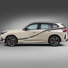 BMW X3 G01 F25 Puertas laterales Etiqueta de vinilo de tres rayas
 3