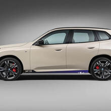 BMW X3 G01 F25 Logo Rayas Puertas laterales Calcomanía de color degradado Vinilo adhesivo
 2