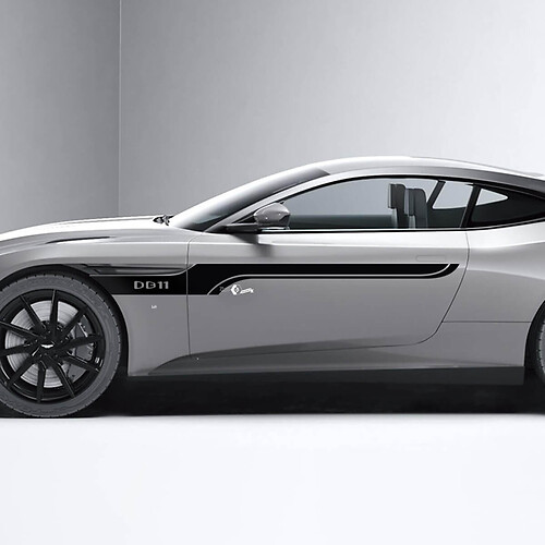 Pegatinas de vinilo para puertas laterales Aston Martin DB11 laterales
