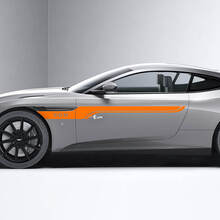 Pegatinas de vinilo para puertas laterales Aston Martin DB11 laterales
 3