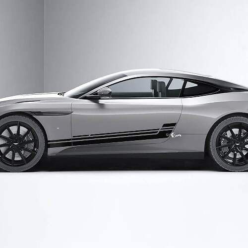 Side Aston Martin DB11 u otros modelos Puertas laterales Vinilo Calcomanías Pegatinas 2

