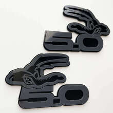 Emblema tridimensional de aleta Roadrunner Bird 5.0_2