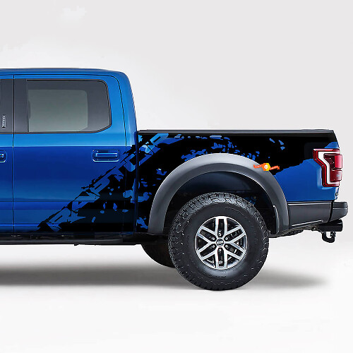 Juego de adhesivos para Ford Raptor FP Performance US Gen 2, parte inferior de la cama
