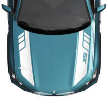 Calcomanías de franjas personalizadas para acento del capó BMW X5 G05 2