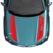 Calcomanías de franjas personalizadas para acento del capó BMW X5 G05 3