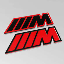 Insignia BMW M 3D: emblema de insignias de guardabarros personalizadas para modelos BMW
 2