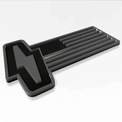 Insignia 3D de la bandera de EE. UU. Musclecar 150 Lightning - Emblema de insignias de guardabarros personalizadas para Musclecar 150 Lightning
