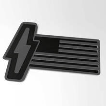 Insignia 3D de la bandera de EE. UU. Ford 150 Lightning - Emblema de insignias de guardabarros personalizadas para Ford 150 Lightning
 3