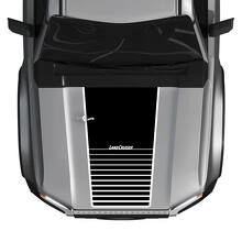 Calcomanías estroboscópicas para capó Toyota Land Cruiser Prado 2024, calcomanías gráficas de vinilo, 2 colores
 2