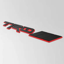 Insignia TRD Sasquatch Bigfoot 3D - Emblema de insignias de guardabarros personalizadas para Toyota TRD
 4