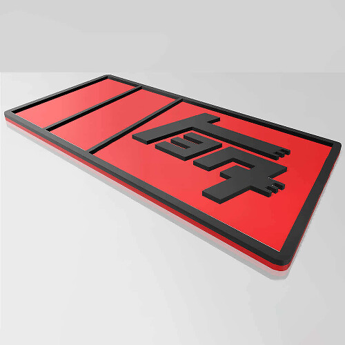 Emblema de Guardabarros 3D TEQ para Vehículos Toyota