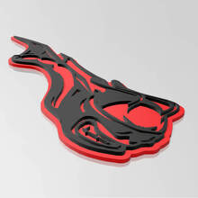 Insignia TEQ 3D - Emblema de insignias de guardabarros personalizadas para Toyota
 2