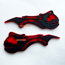 Emblema 3D Insignia de Guardabarros Abeja Scatpack para Dodge Charger y Challenger_2