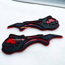 Emblema 3D Insignia de Guardabarros Abeja Scatpack para Dodge Charger y Challenger_3