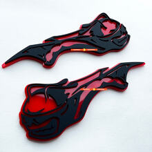 Emblema 3D Insignia de Guardabarros Abeja Scatpack para Dodge Charger y Challenger_4
