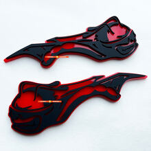 Emblema 3D Insignia de Guardabarros Abeja Scatpack para Dodge Charger y Challenger_7