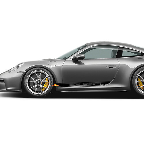 Adhesivo adhesivo con el logotipo lateral del Porsche 911 GT3 – Gráficos de vinilo personalizados
