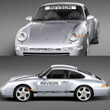 Juego de calcomanías de pegatinas Porsche 911 Racing de 1974 - Gráficos de vinilo clásicos para restauración y personalización 3
 2