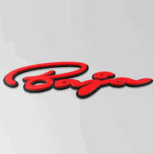 Insignia de Guardabarros 3D Baja Script para camión Musclecar_3