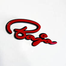 Insignia de Guardabarros 3D Baja Script para camión Musclecar_6