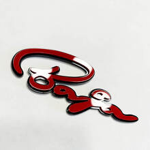 Insignia de Guardabarros 3D Baja Script para camión Musclecar_7
