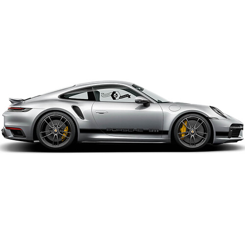 Porsche 911 Side Line Graphics - Calcomanías de pegatinas de vinilo personalizadas para todos los Porsche
