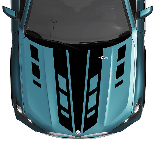 BMW X5 G05 Capó Acento Tiras Personalizadas Pegatinas 2