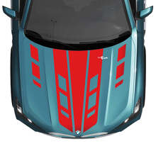 BMW X5 G05 Acento de capó Franja personalizada Calcomanías 2
 2