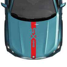 Capó Central Personalizado con Franjas Adhesivas para BMW X5 G05
 2