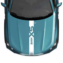 Capó Central Personalizado con Franjas Adhesivas para BMW X5 G05
 3