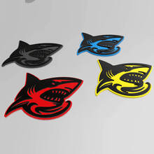 Emblema de insignias de guardabarros con insignia 3D de Shark Hellshark
 2