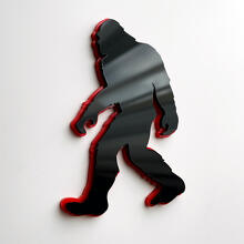 Insignia Emblema 3D Guardabarros Bigfoot Sasquatch_2