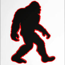 Yeti Sasquatch Bigfoot Insignia 3D Insignias de guardabarros Emblema
 3