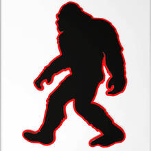 Yeti Sasquatch Bigfoot Insignia 3D Insignias de guardabarros Emblema
 4