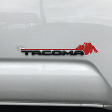 Toyota Tacoma Mountains Forest Trees Canyon Calcomanía adhesiva sobre insignia
 2