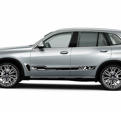 Kit de pegatinas de rayas laterales Dynamic Racing para BMW X5 G05 - Gráficos de vinilo personalizados
