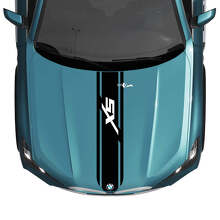 Calcomanía adhesiva de rayas personalizadas para capó BMW X5 G05 - Vinilo 2 colores
 2