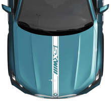 BMW X5 G05 Hood M Calcomanía adhesiva de rayas personalizadas - Vinilo M Performance
 2