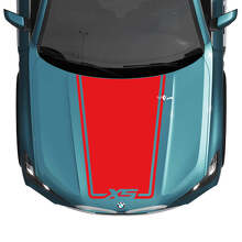 BMW X5 G05 Hood Custom Accent Stripe Calcomanía estroboscópica - Pegatinas gráficas de vinilo
 3