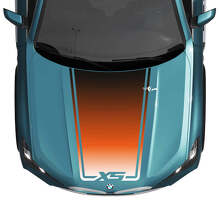 BMW X5 G05 Hood Wrap Accent Central Calcomanía - Pegatinas gráficas de vinilo
 2